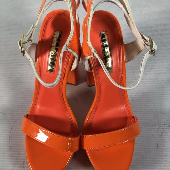 Liliana Open Toe Block Heel Sandal Pumps - Picture 1 of 9